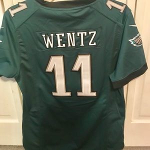 #11 Wentz Eagles Official NFL Jersey Women’s Large